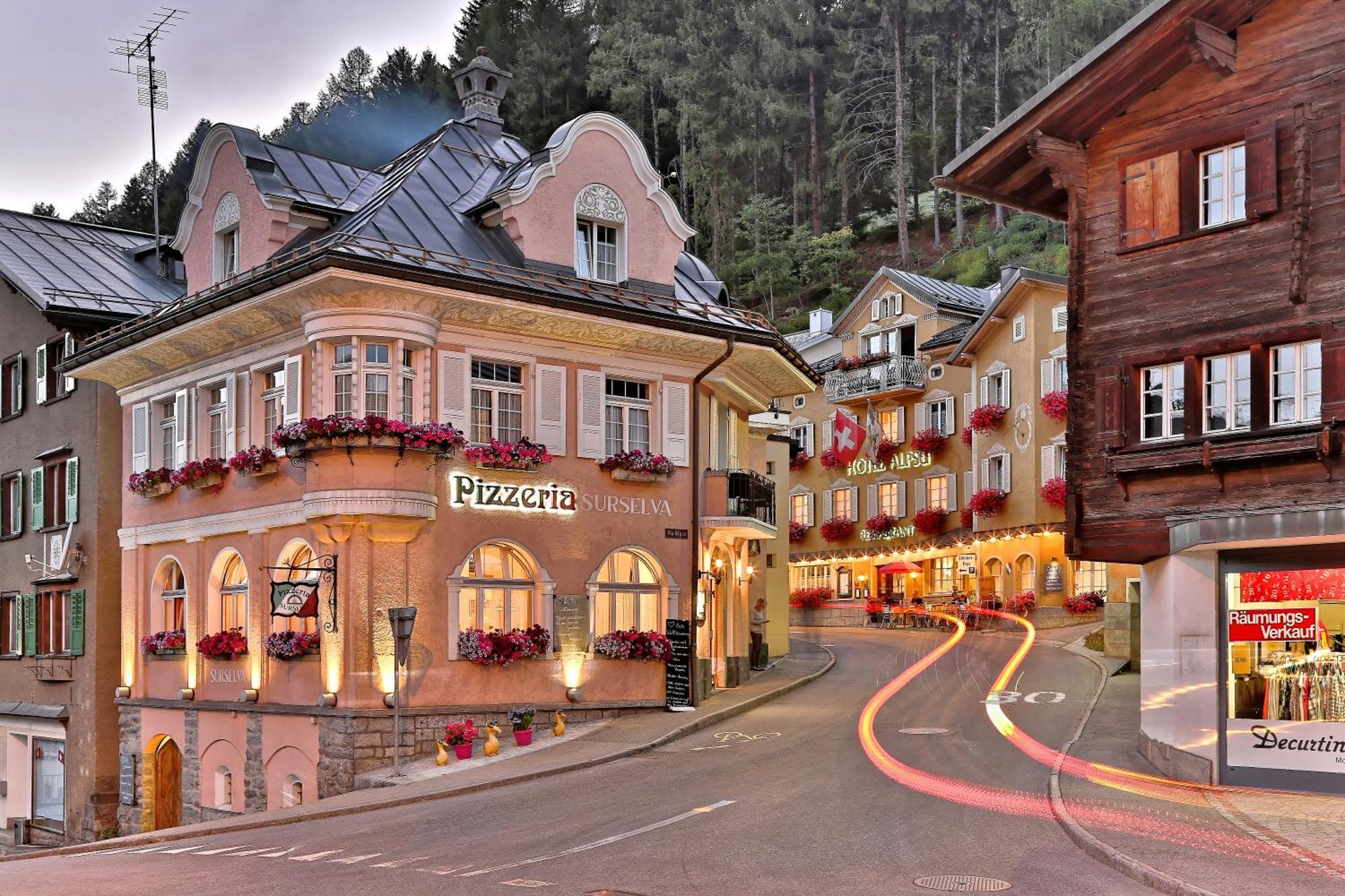 Hotel Alpsu Disentis Exterior foto